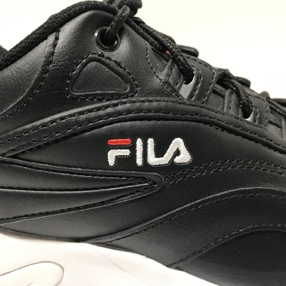 FILA Ray Sneakers in Black, FILA Red, and White - Picture 7 of 16